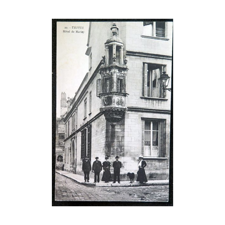 Carte postale 22 Troyes Hôtel de Marizy