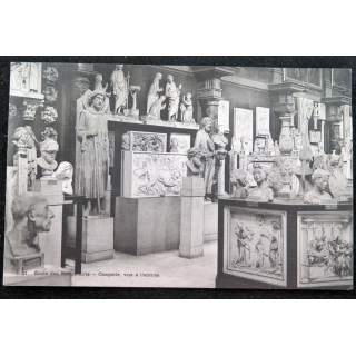 Carte postale 21 Paris Ecole des Beaux Arts Chapelle vue à l'entrée