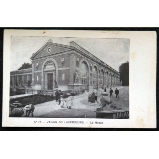 Carte postale 10 Paris Jardin du Luxembourg Le Musée