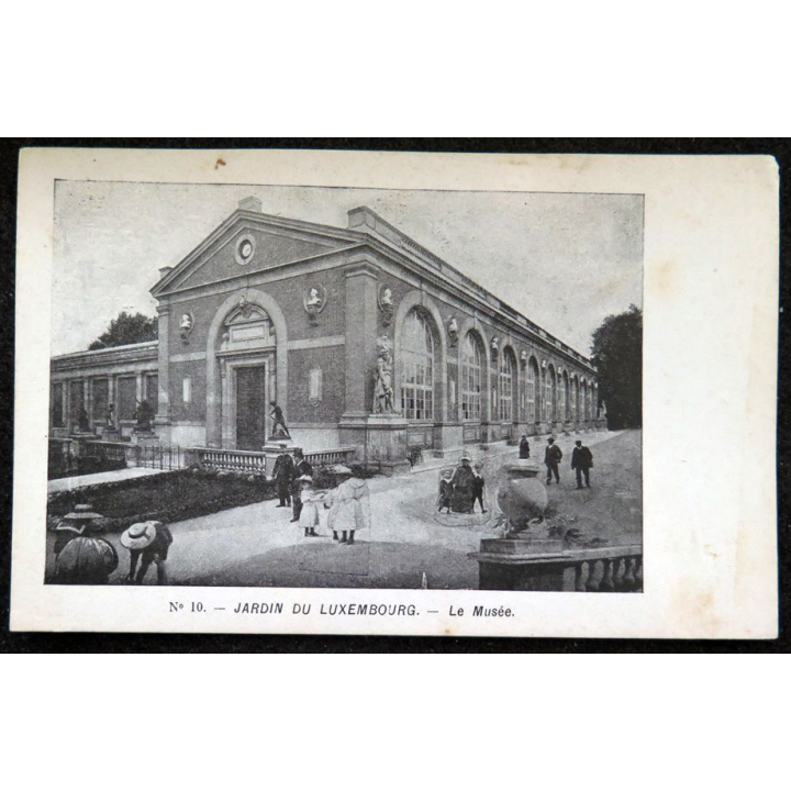 Carte postale 10 Paris Jardin du Luxembourg Le Musée