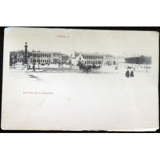 Carte postale Paris La Place de la Concorde
