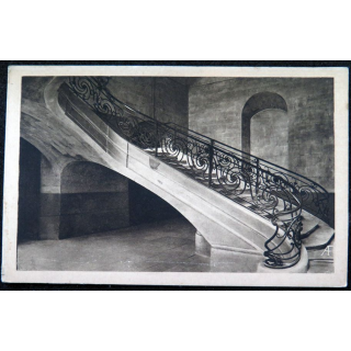 Carte postale 45 Caen Lycée Malherbe Rampe et escalier