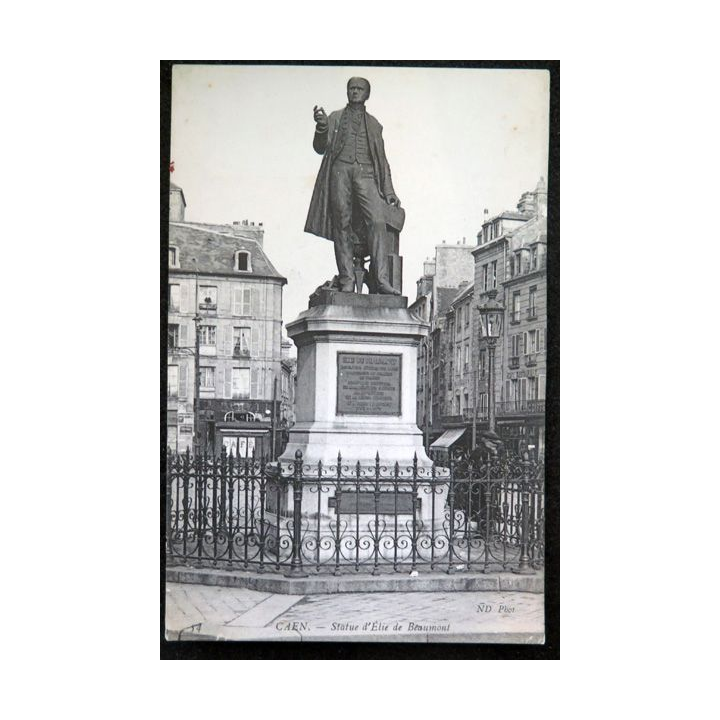 Carte postale 54 Caen Statue d'Elie de Beaumont