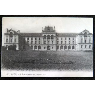 Carte postale  45 Caen L'Ecole Normale des Garçons