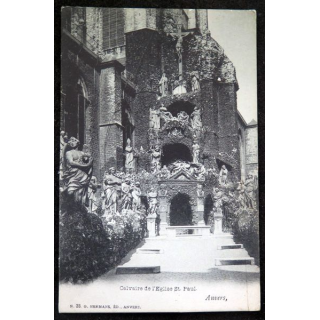 Carte postale Anvers Calvaire de l'Eglise Saint Pau