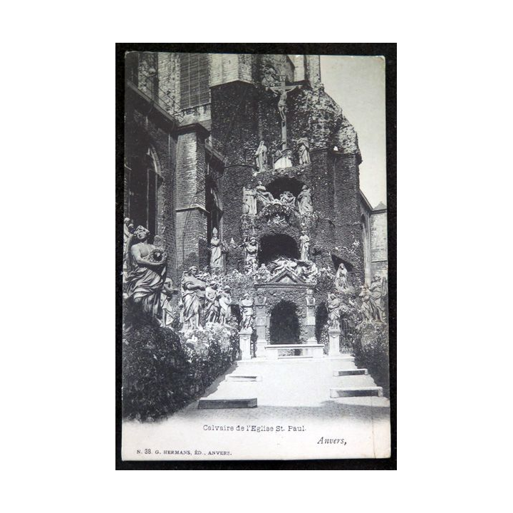 Carte postale Anvers Calvaire de l'Eglise Saint Pau
