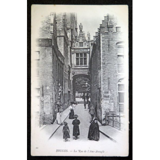 Carte postale 22 Bruges La Rue de l'Ane-Aveugle