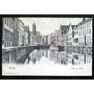 Carte postale 10 Bruges Quai du Miroir