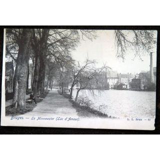 Carte postale 60 Bruges Le Minnewater (Lac d'Amour)