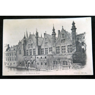 Carte postale 12 Bruges La Maison du Franc