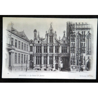 Carte postale 44 Bruges Le palais de Justice