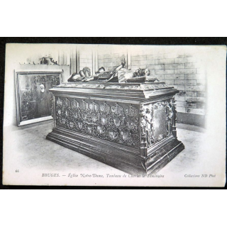 Carte postale 66 Bruges Eglise Notre Dame, Tombeau De Charles Le Téméraire