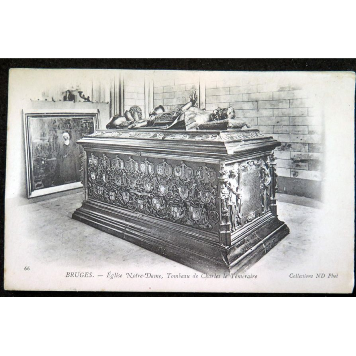 Carte postale 66 Bruges Eglise Notre Dame, Tombeau De Charles Le Téméraire