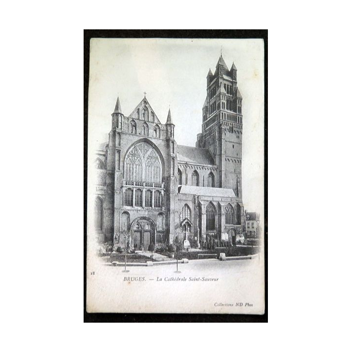 Carte postale 18 Bruges La Cathédrale Saint-Sauveurarles Le Téméraire