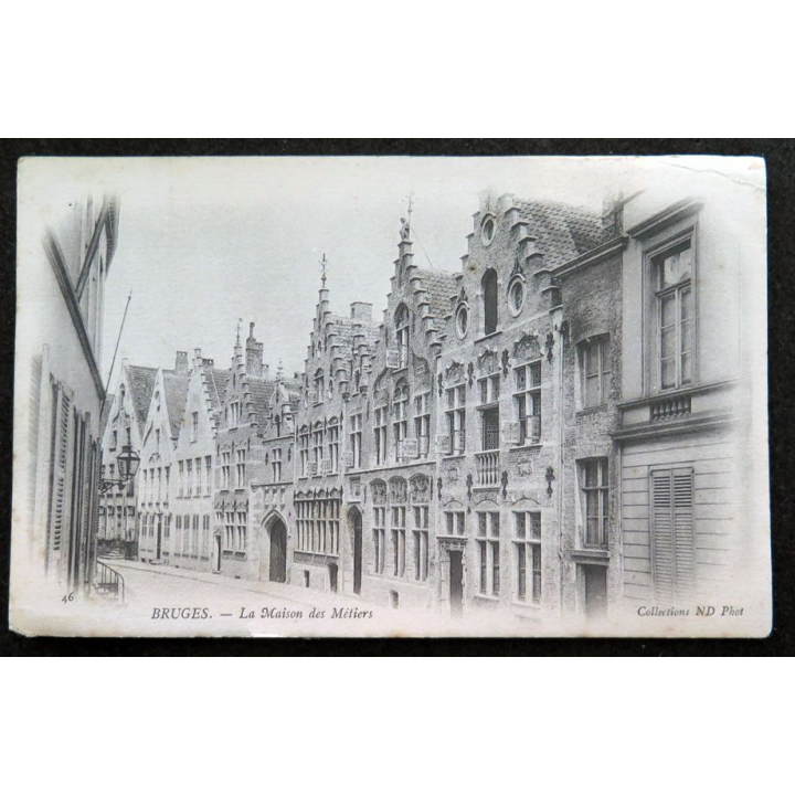 Carte postale 46 Bruges La Maison des Métiers