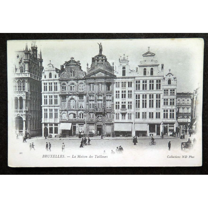 Carte postale 21 Bruxelles La maison des Tailleurs