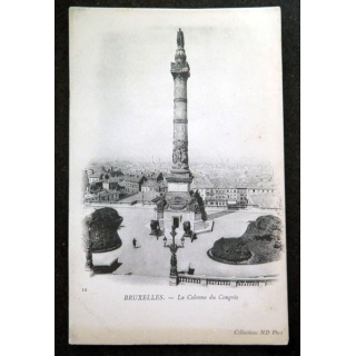 Carte postale 12 Bruxelles La Colonne du Congrès