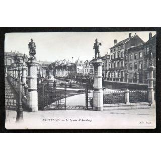Carte postale 37 Bruxelles Le Square d'Arenberg