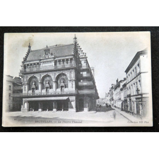 Carte postale 44 Bruxelles Le Théâtre Flamand