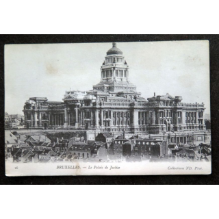 Carte postale 16 Bruxelles Le Palais de Justice