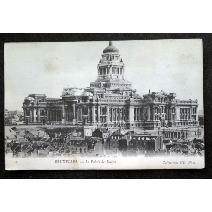 Carte postale 16 Bruxelles Le Palais de Justice