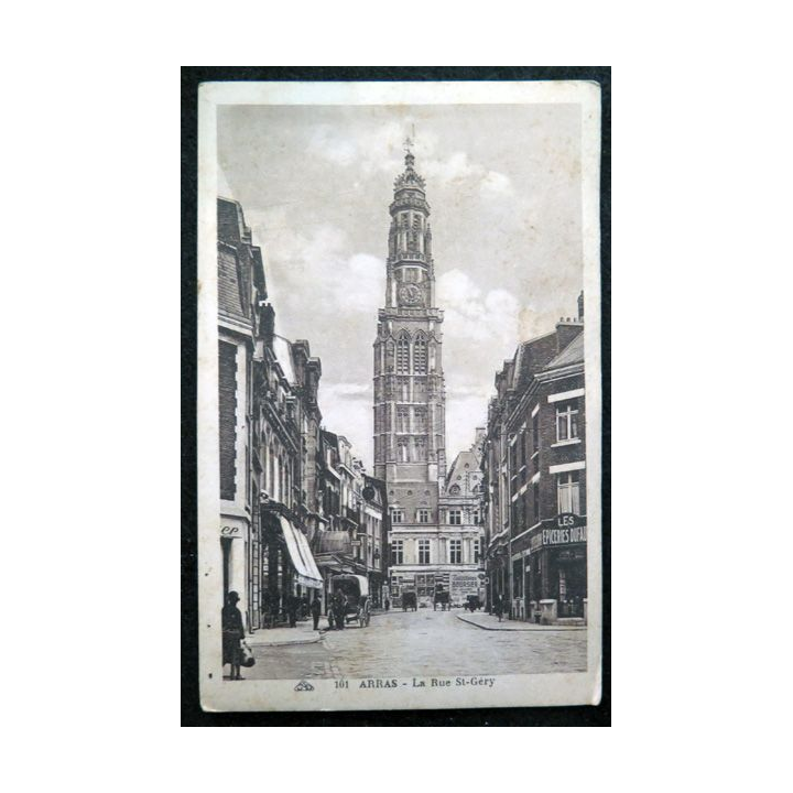 Carte postale 101 Arras La Rue St-Géry