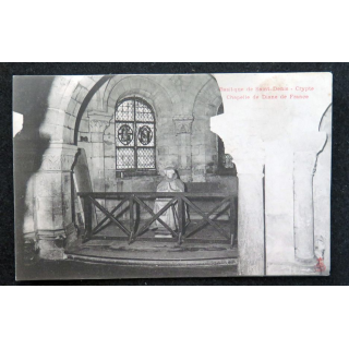 Carte postale Basilique de Saint-Denis Crypte Chapelle de Diane de France
