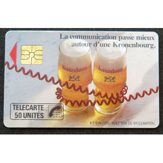 Carte téléphonique télécarte 50 unités Kronenbourg