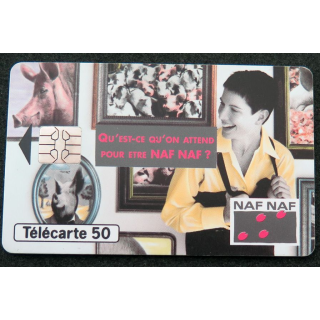 Carte téléphonique télécarte 50 unités Naf Naf