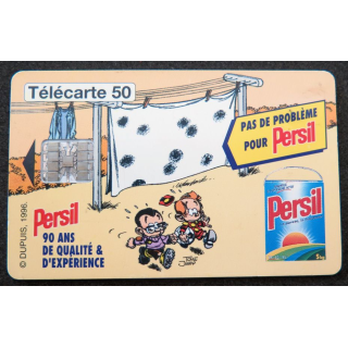 Carte téléphonique télécarte 50 unités Persil