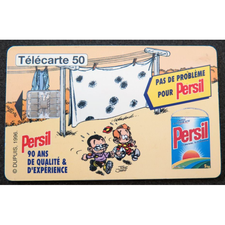 Carte téléphonique télécarte 50 unités Persil