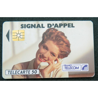 Carte téléphonique télécarte 50 unités Signal d'Appel