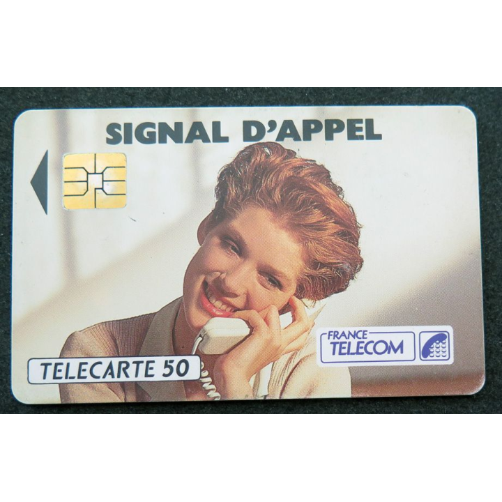 Carte téléphonique télécarte 50 unités Signal d'Appel