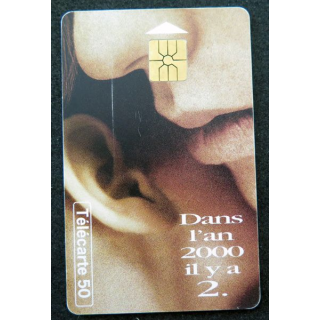 Carte téléphonique télécarte 50 unités Dans l'An 2000 il y a 2