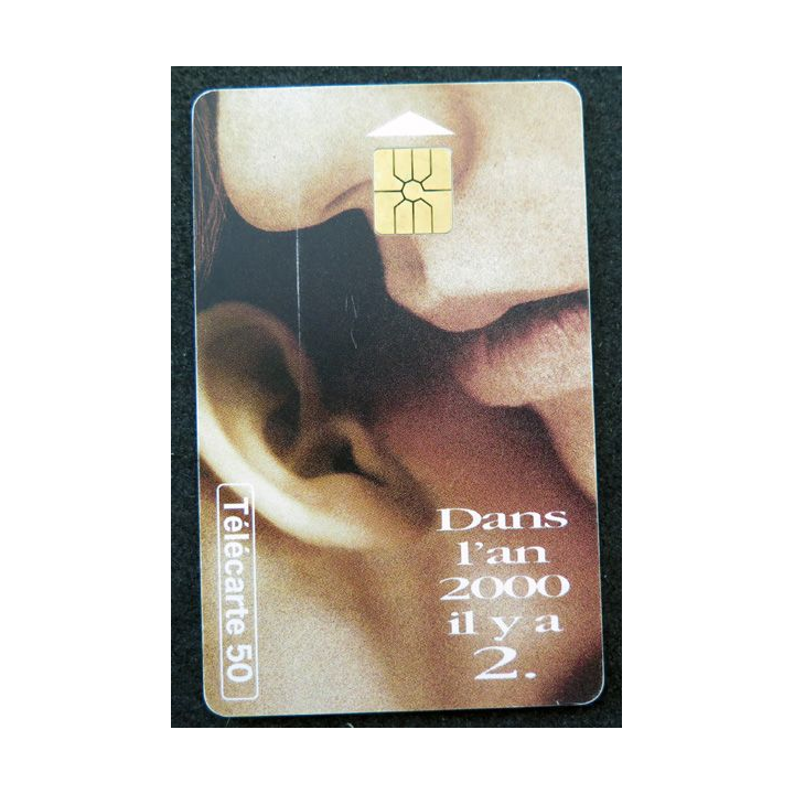 Carte téléphonique télécarte 50 unités Dans l'An 2000 il y a 2