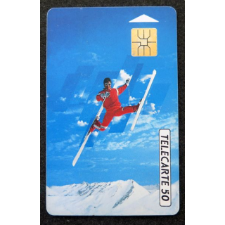 Carte téléphonique télécarte 50 XVI° Jeux olympiques d'hiver