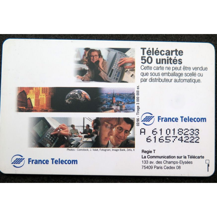 Carte téléphonique télécarte 50 France Télécom et le monde est plus proche