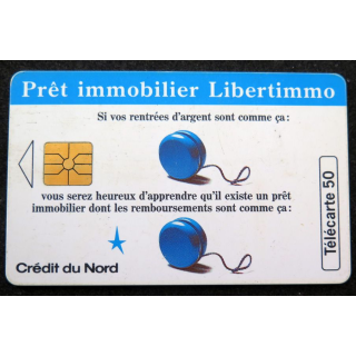 Carte téléphonique télécarte 50 Prêt immobilier Libertimmo