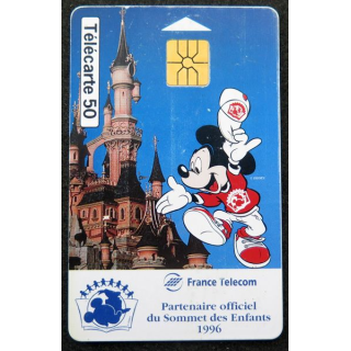Carte téléphonique télécarte 50 Disneyland 1996