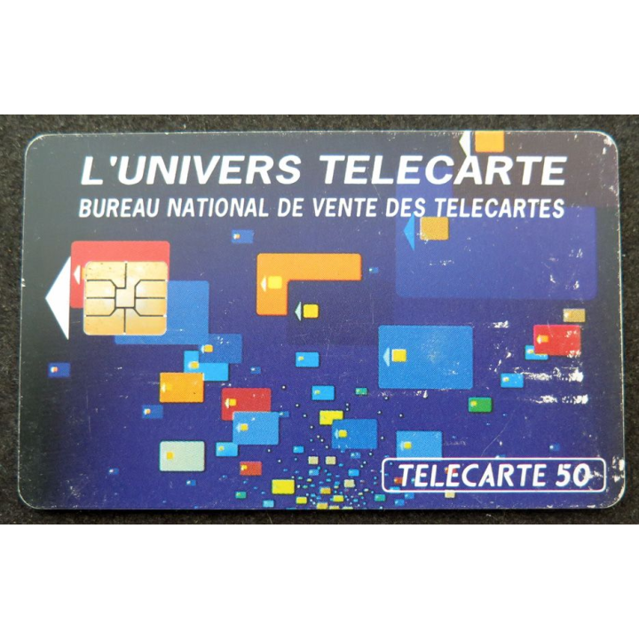 Carte téléphonique télécarte 50 L'Univers Télécarte