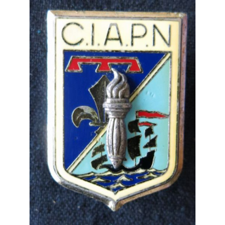 POLICE : insigne métallique du Centre d'Instruction et d'Application de la Police Nationale Fos sur Mer Delsart