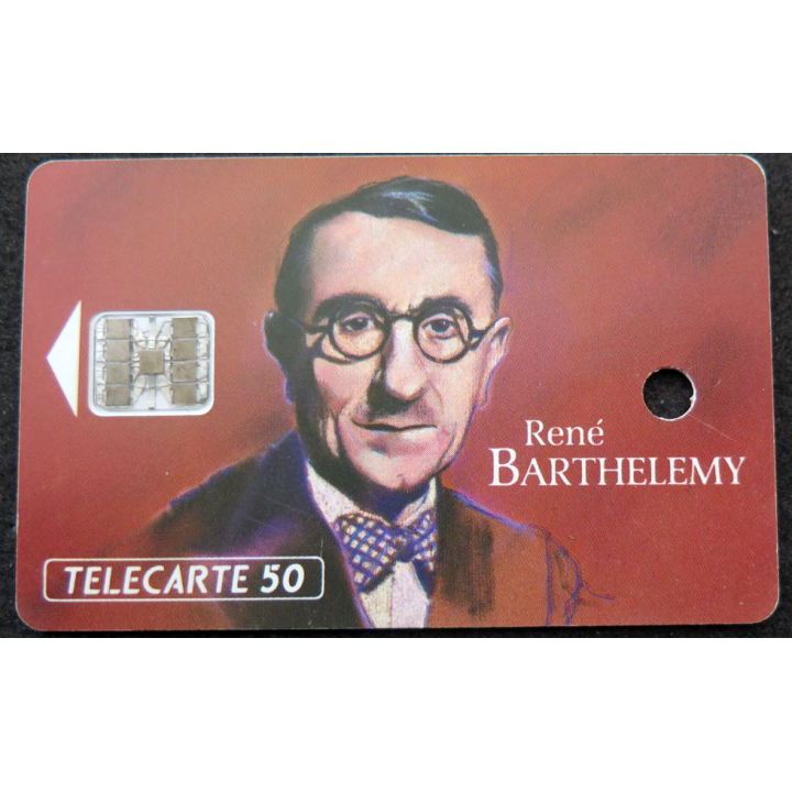 Carte téléphonique télécarte 50 René Barthélémy