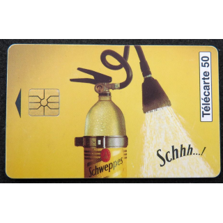 Carte téléphonique télécarte 50 Schweppes