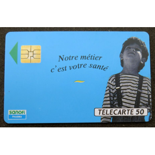 Carte téléphonique télécarte 50 Sanofi Pharma