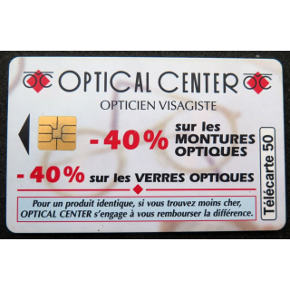 Carte téléphonique télécarte 50 Optical Center