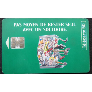Carte téléphonique télécarte 50 Solitaire