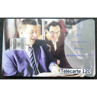 Carte téléphonique télécarte 120 A qui parlerez-vous aujourd'hui ?