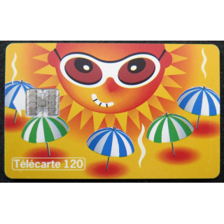 Carte téléphonique télécarte 120 Services d'Urgence