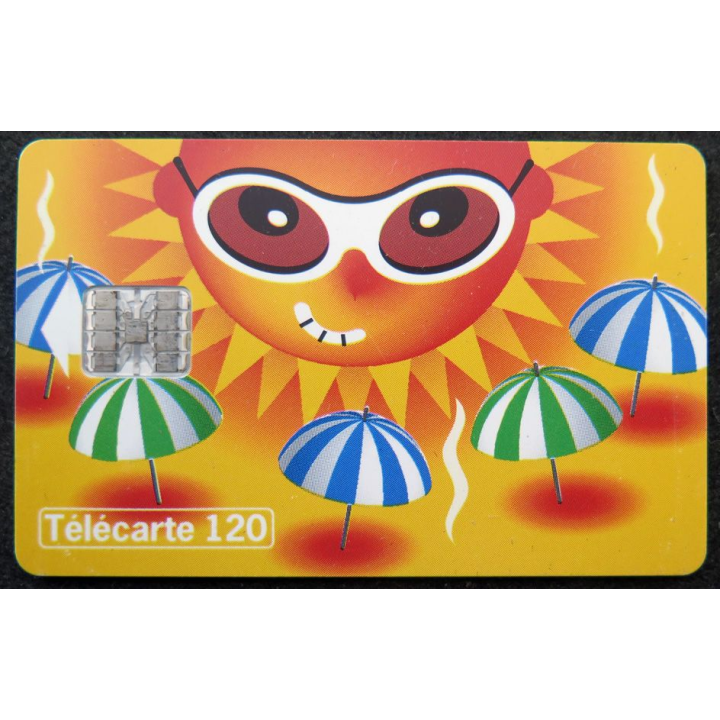 Carte téléphonique télécarte 120 Services d'Urgence
