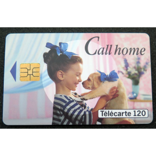 Carte téléphonique télécarte 120 Call Home
